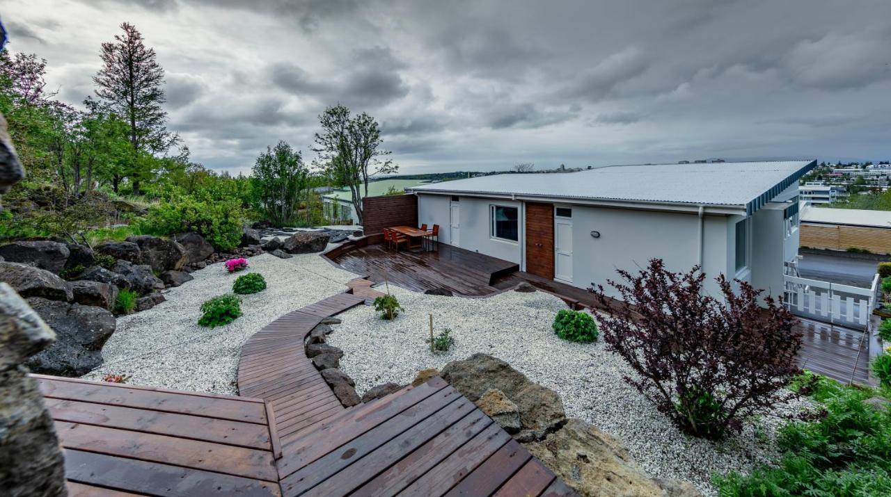 Iceland Sjf Villa, Hot Tub & Outdoor Sauna Amazing Mountains And City View Over Ρέυκιαβικ Εξωτερικό φωτογραφία