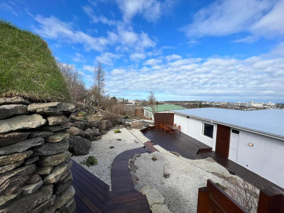 Iceland Sjf Villa, Hot Tub & Outdoor Sauna Amazing Mountains And City View Over Ρέυκιαβικ Εξωτερικό φωτογραφία