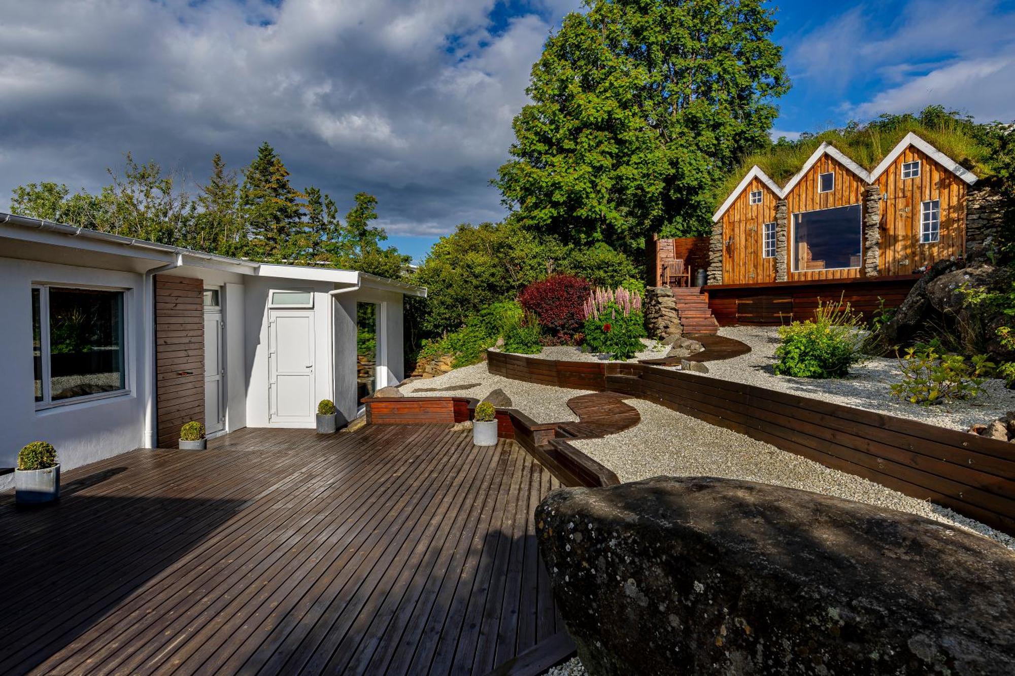 Iceland Sjf Villa, Hot Tub & Outdoor Sauna Amazing Mountains And City View Over Ρέυκιαβικ Εξωτερικό φωτογραφία